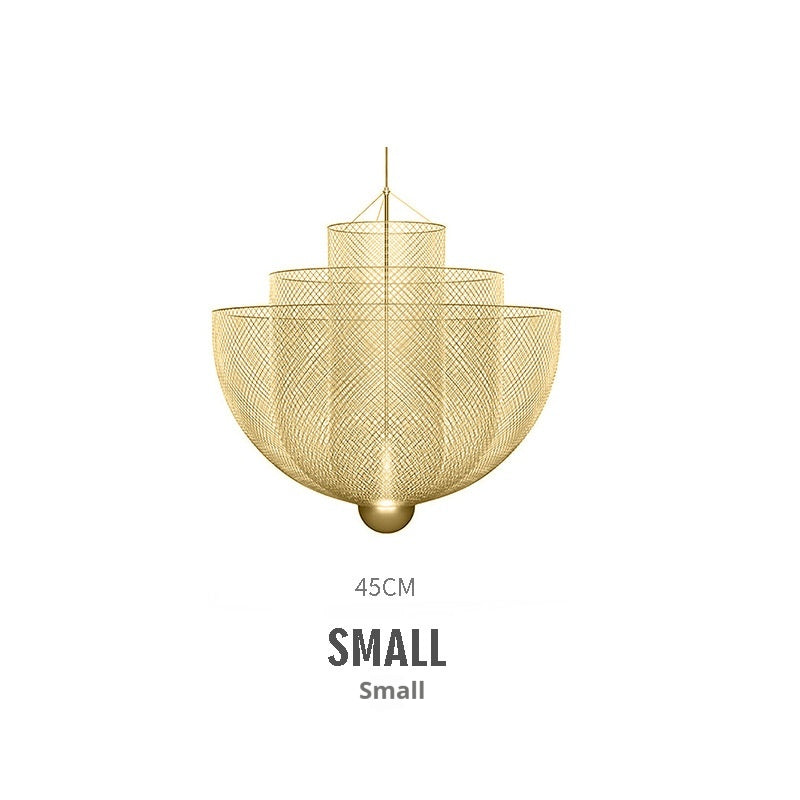 450mm Nordic Alloy Mesh Chandelier