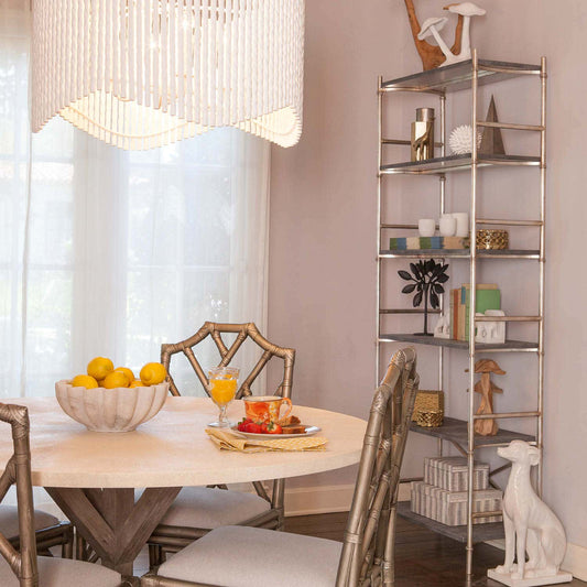 Adjustable Bronze or White Chandelier / Old Bronze