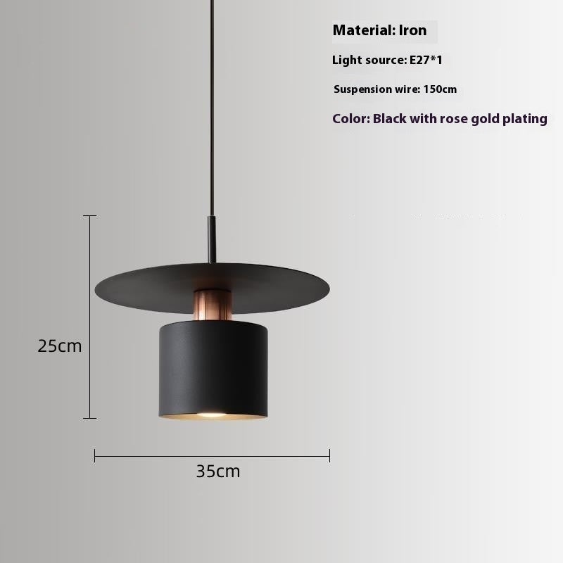 Minimalist 20–35cm Pendant Light / White Light / White 30cm