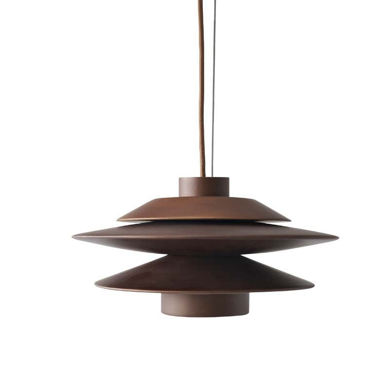 Nordic Wood Ceiling Light in Walnut or Natural / Wood Color / Warm light