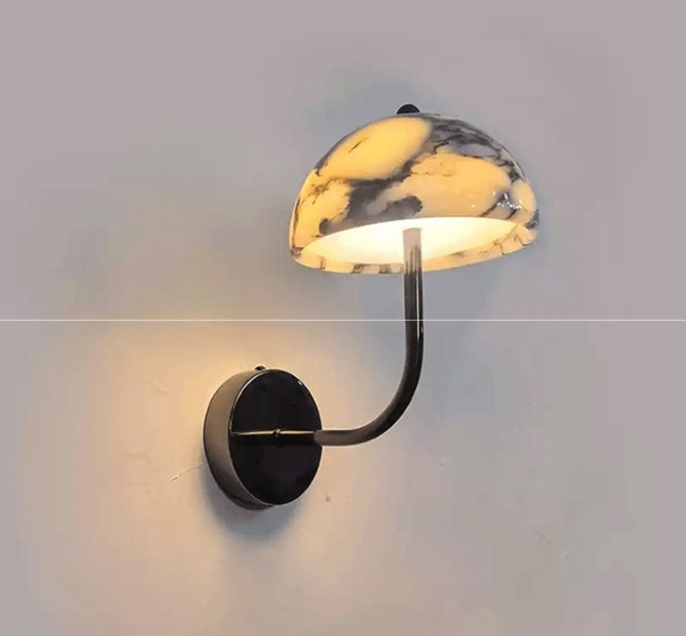 Wabi-Sabi Stone Shade Wall Light