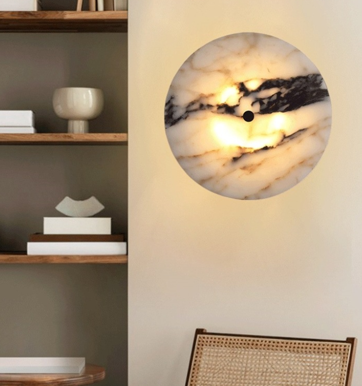 Wabi-Sabi Stone Shade Wall Light