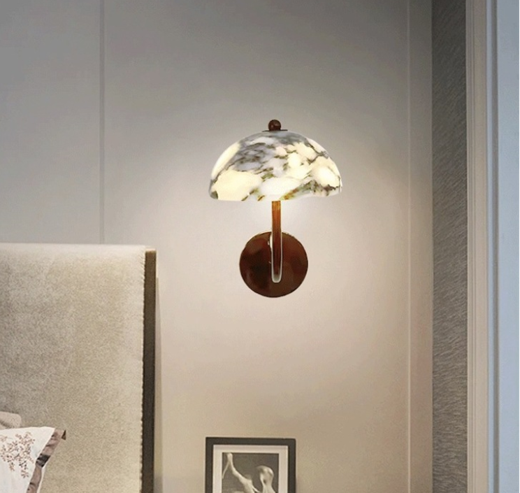 Wabi-Sabi Stone Shade Wall Light